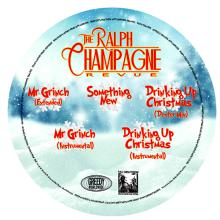 Ralph Champagne Revue Picture Disc GRINCH Xmas LP - Back